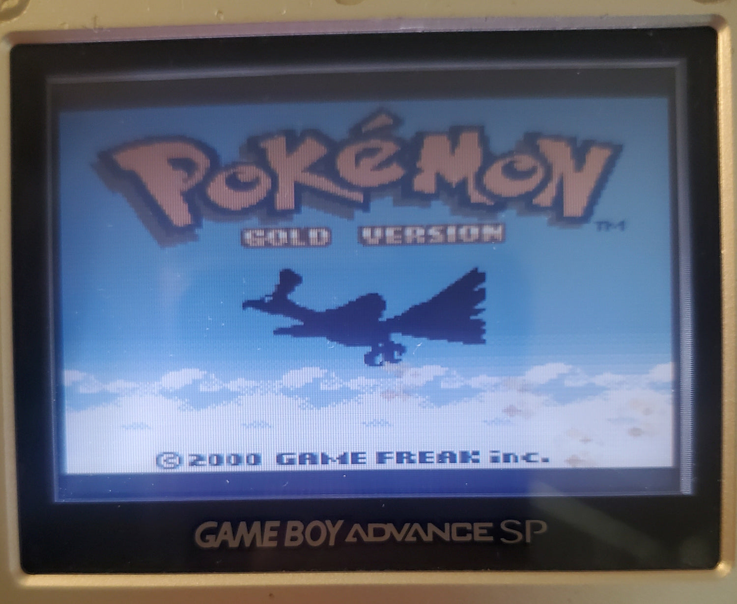 Pokemon Gold GBC Video Game Cartidge Game Boy Color 2000