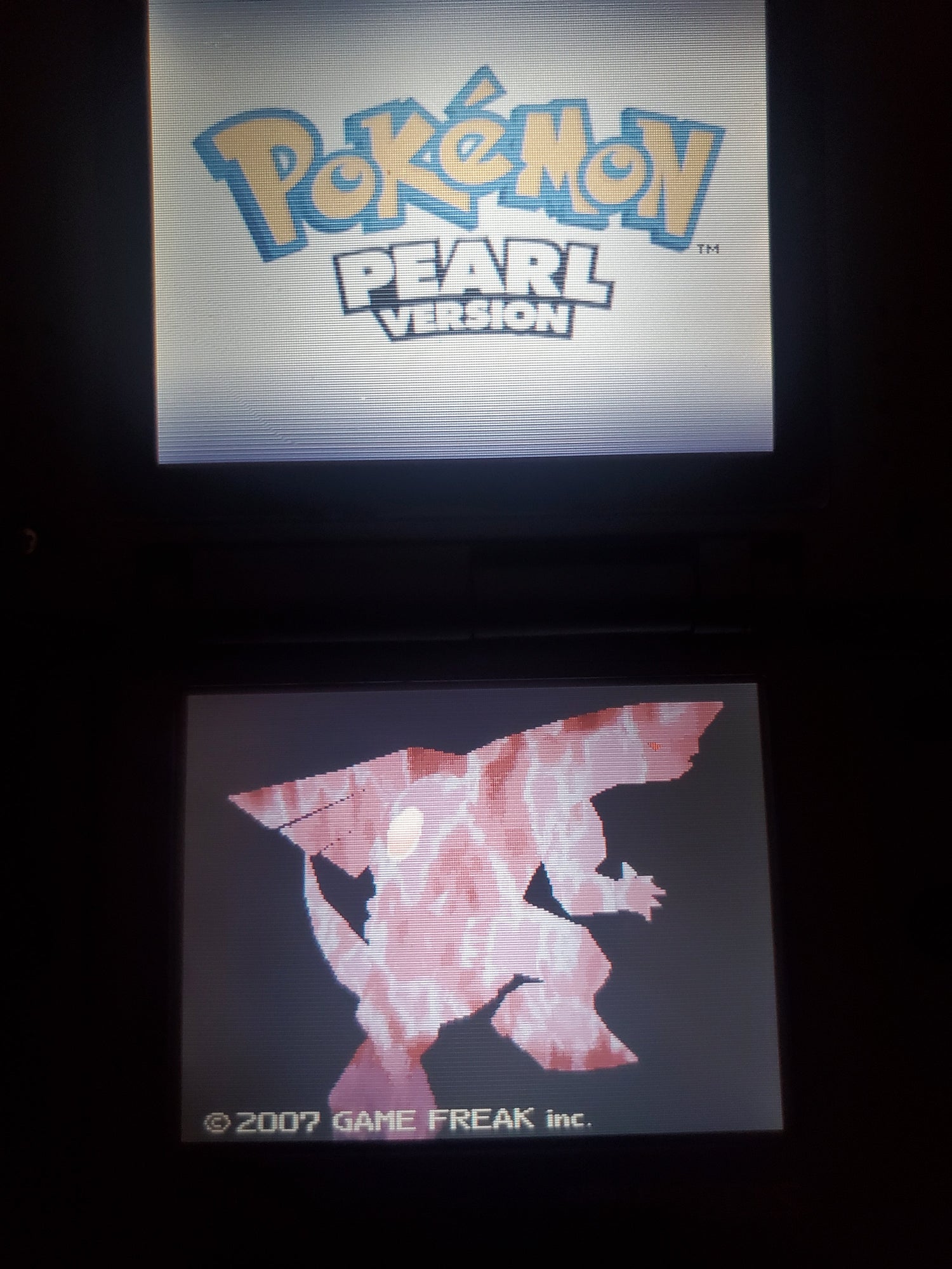 Pokemon Pearl NDS Video Game Cartridge Nintendo DS 2007