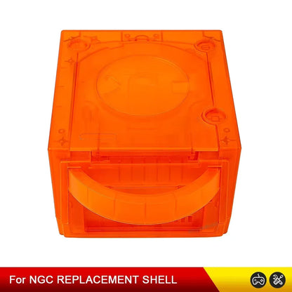 Gamecube Full Replacement Console Shell Housing Translucent Orange