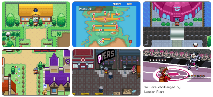 Pokemon Sword &amp; Shield Ultimate Plus GBA Pokemon ROM Hack Game Boy Advance