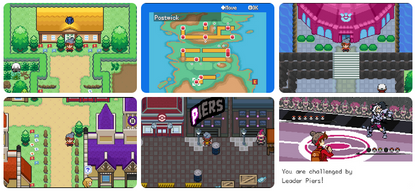 Pokemon Sword &amp; Shield Ultimate Plus GBA Pokemon ROM Hack Game Boy Advance