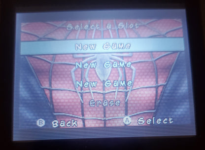 Spider-Man 3 GBA Video Game Boy Advance Nintendo