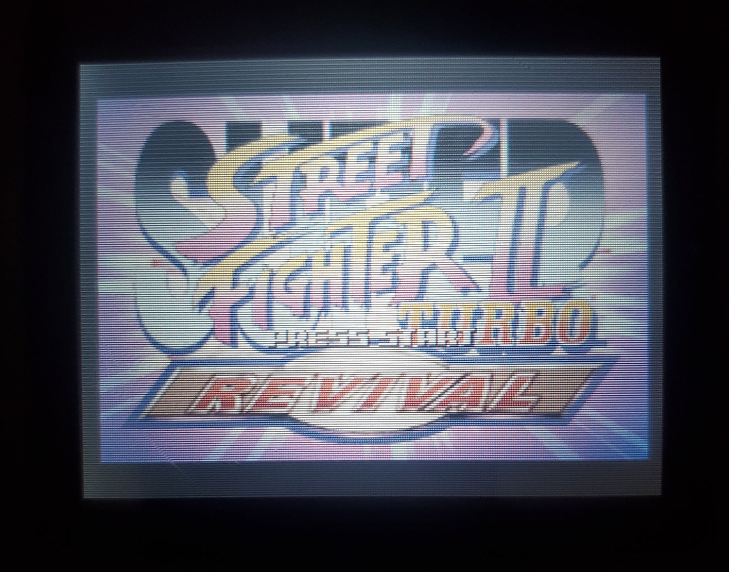Super Street Fighter 2 Turbo Revival GBA Video Game Boy Advance 2001