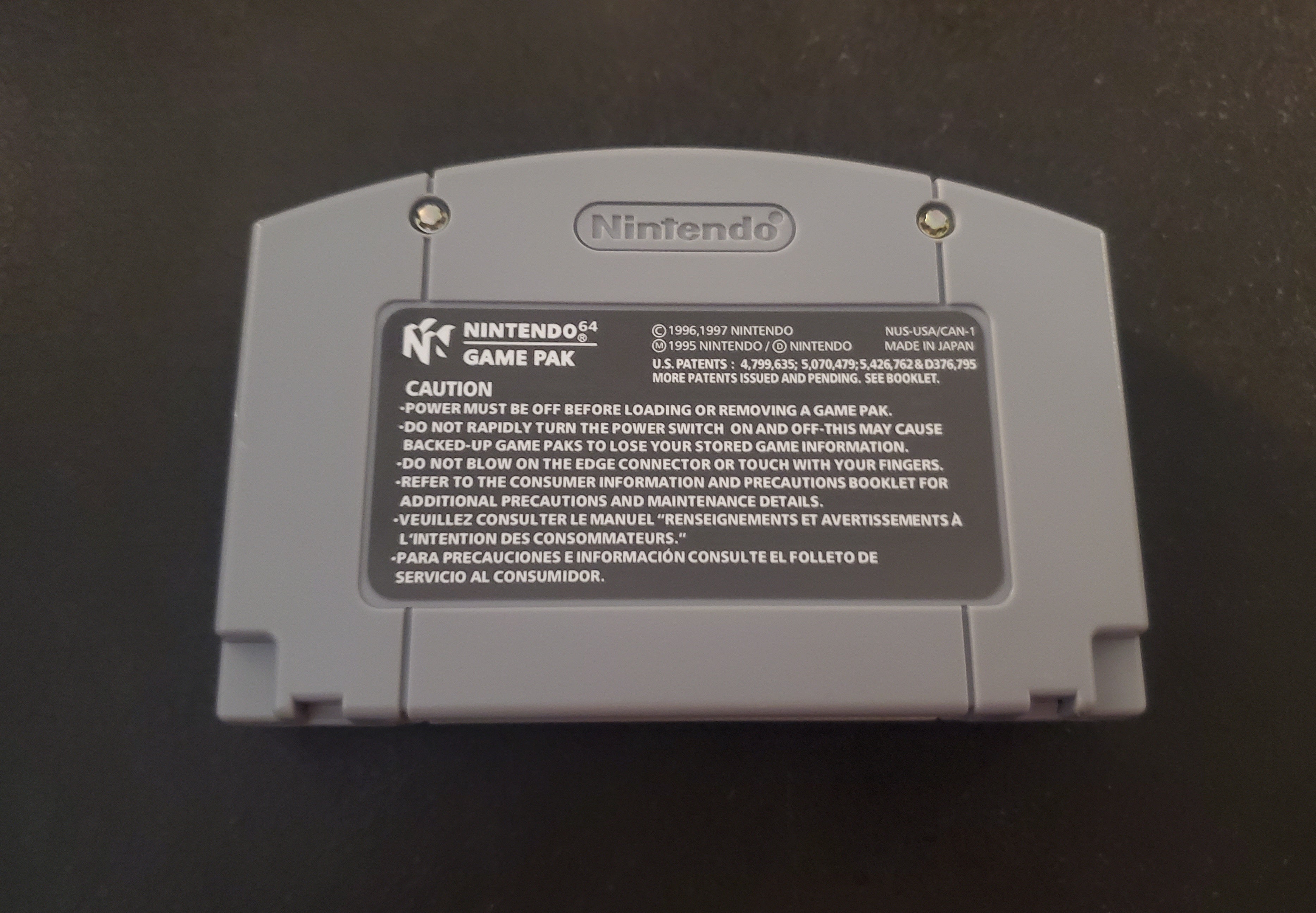 Banjo Kazooie N64 Nintendo 64 Video Game Cartridge 1998