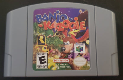 Banjo Kazooie N64 Nintendo 64 Video Game Cartridge 1998