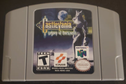Castlevania Legacy of Darkness N64 Nintendo 64 Video Game Cartridge