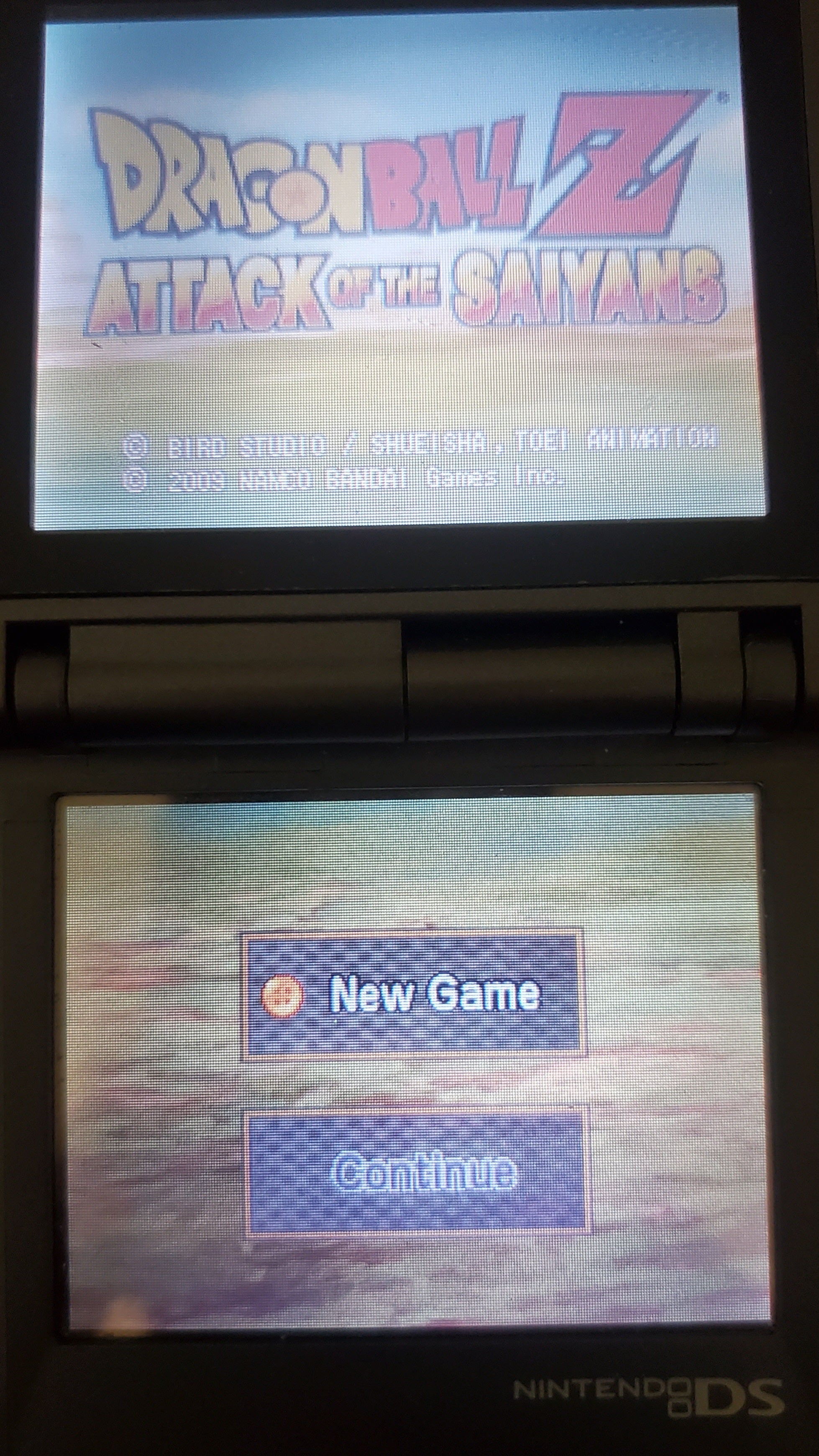 Dragon Ball Z Attack of the Saiyans NDS Video Game Nintendo DS 2009