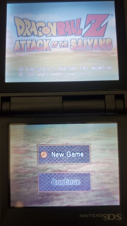 Dragon Ball Z Attack of the Saiyans NDS Video Game Nintendo DS 2009