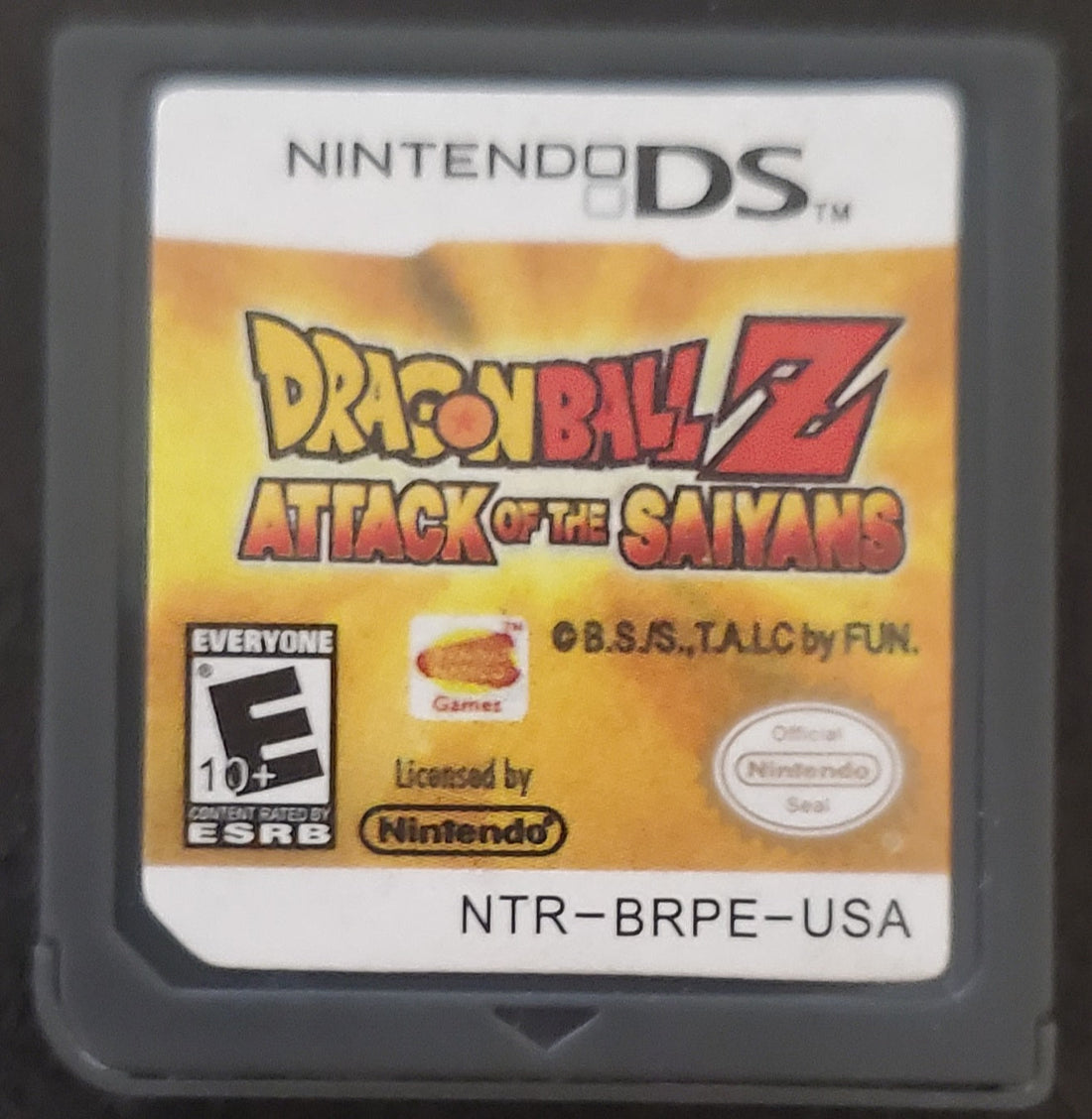 Dragon Ball Z Attack of the Saiyans NDS Video Game Nintendo DS 2009