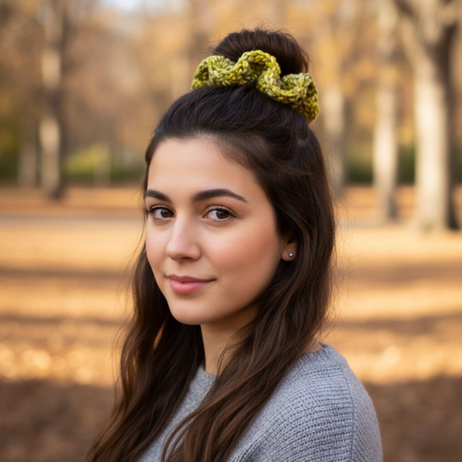 Triple Ripple Scrunchie &amp; Pleated Headband Patterns – Knit &amp; Crochet Accessory Set | Darn Good Yarn