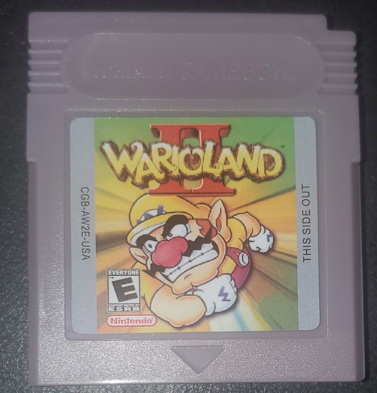 WarioLand 2 GBC Video Game Boy Color