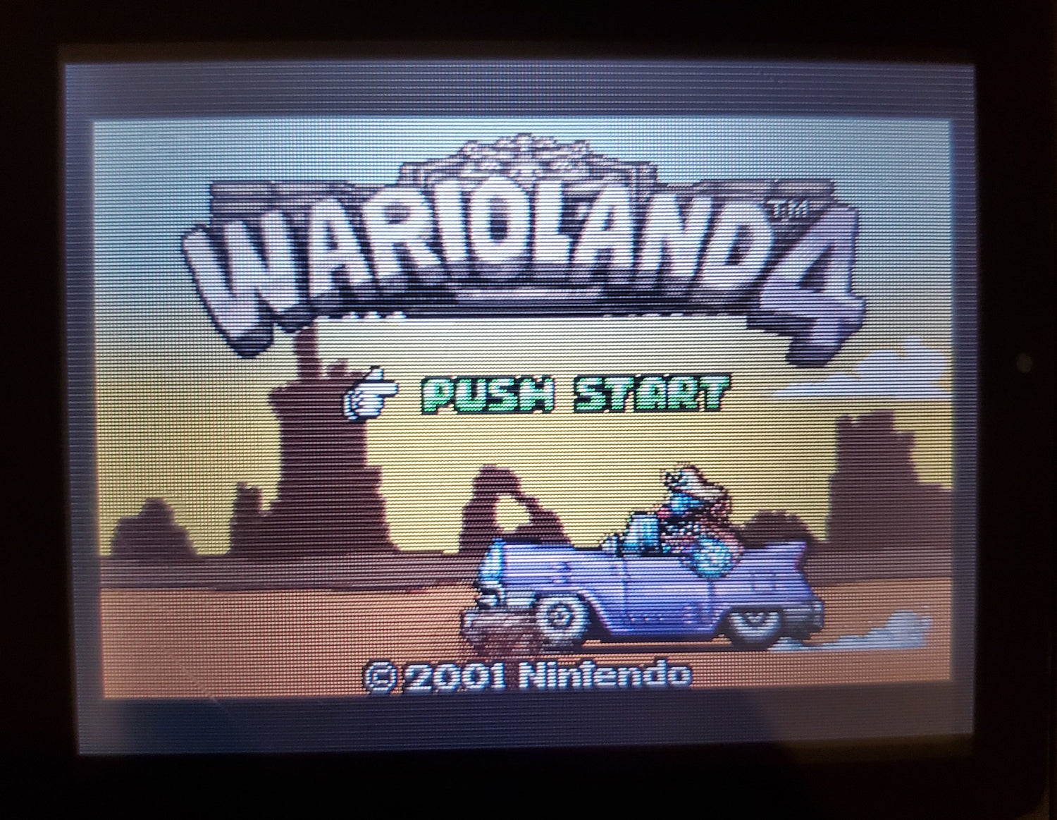 WarioLand 4 GBA Video Game Boy Advance 2001