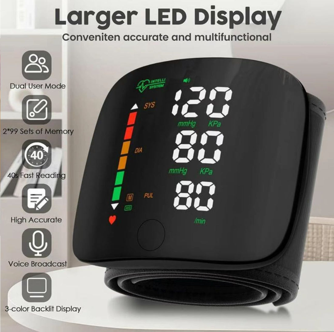 Wrist BP Monitor