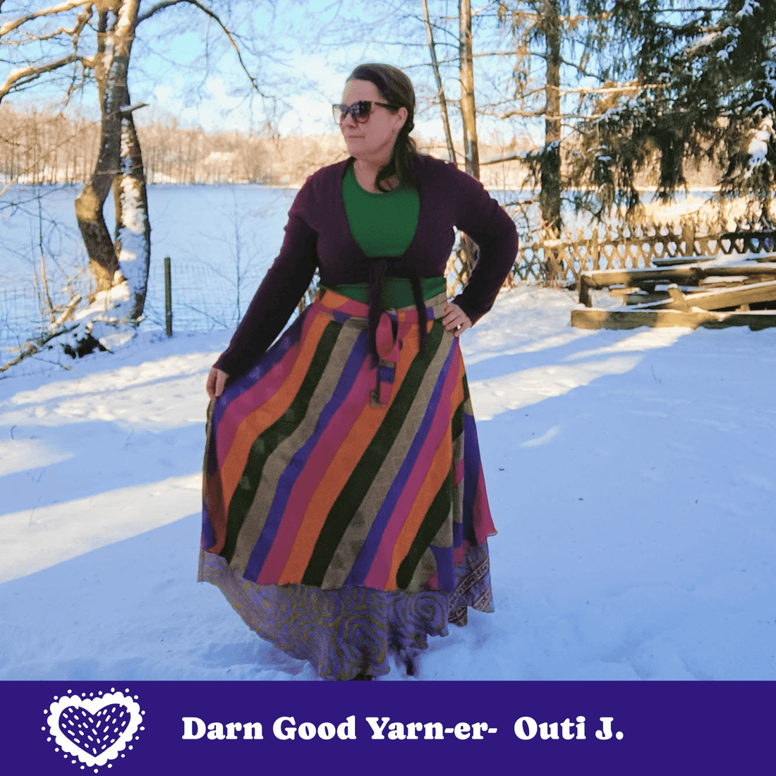 Made With Love: The Original Sari Wrap Skirt