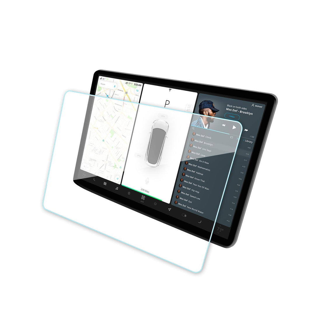 Screen Protector for Tesla Model Y &amp; Model 3