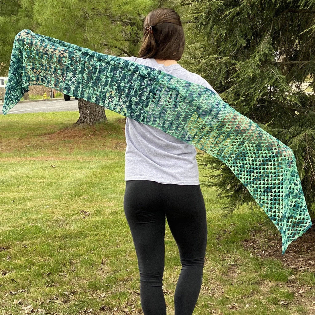 Ariel Shawl Crochet Kit