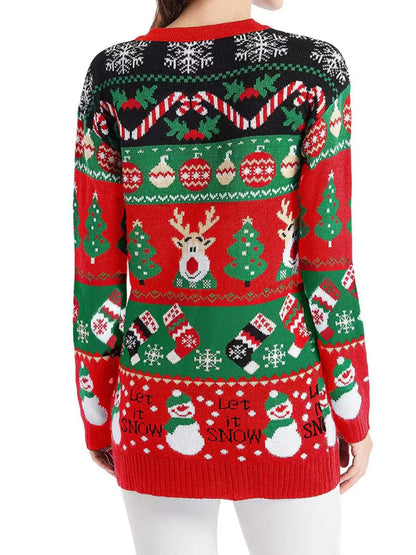 Autumn and winter new sweater jacket women&