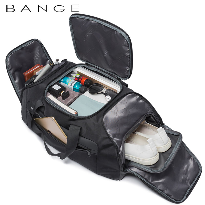 Bange New Cool Fashion Wild Outdoor Travel Bag Multi-Purpose Large Capacity Backpack Men&