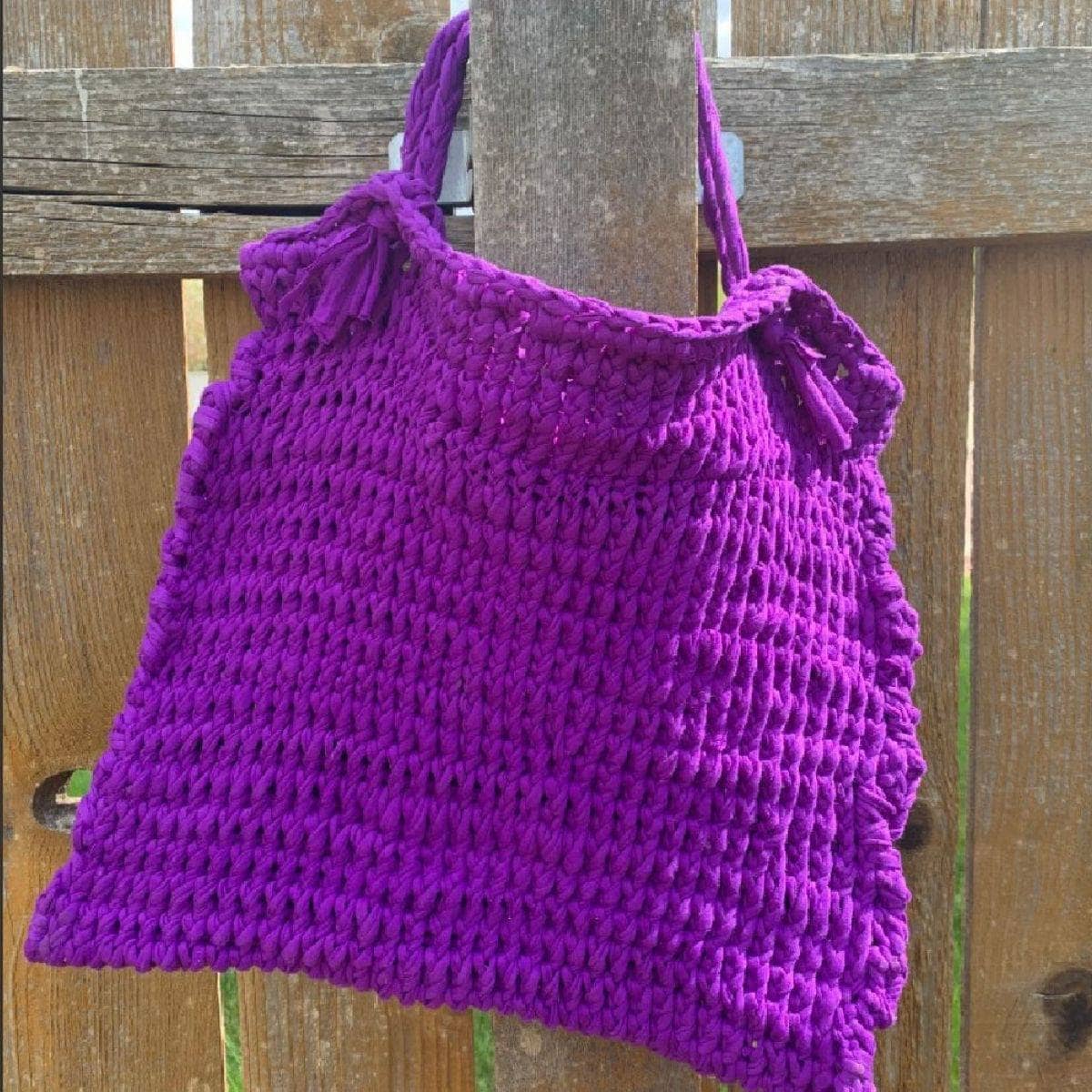 Beginner Friendly Knitted T-Shirt Bag Kit
