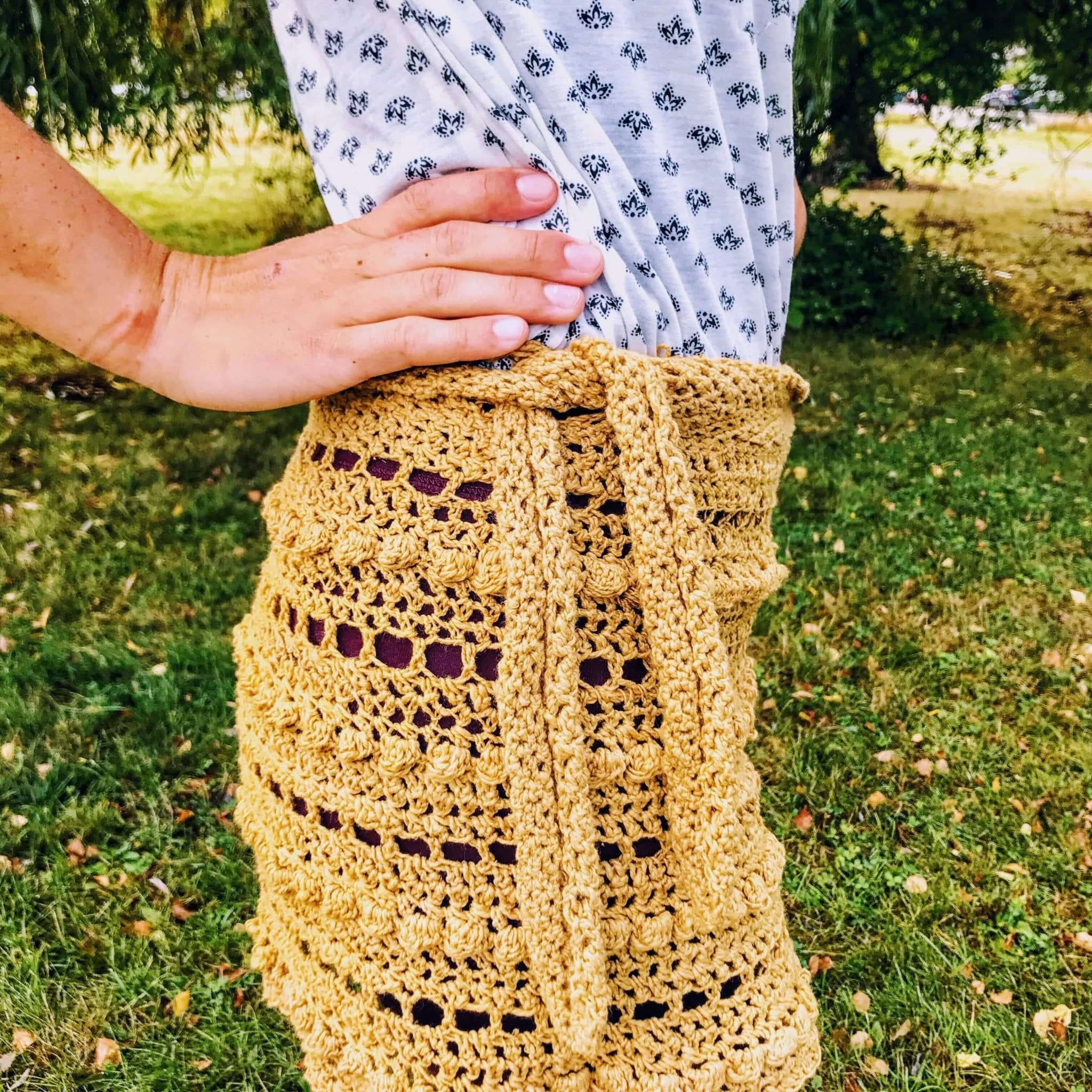 Bobble Wrap Skirt Crochet Kit