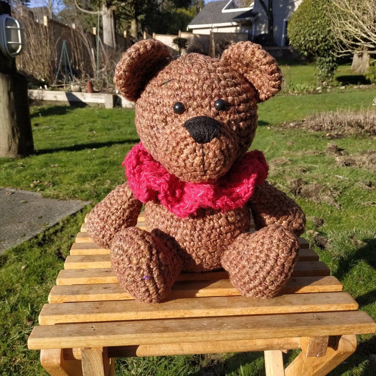 Brown Bear Amigurumi Crochet Kit