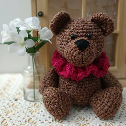 Brown Bear Amigurumi Crochet Kit
