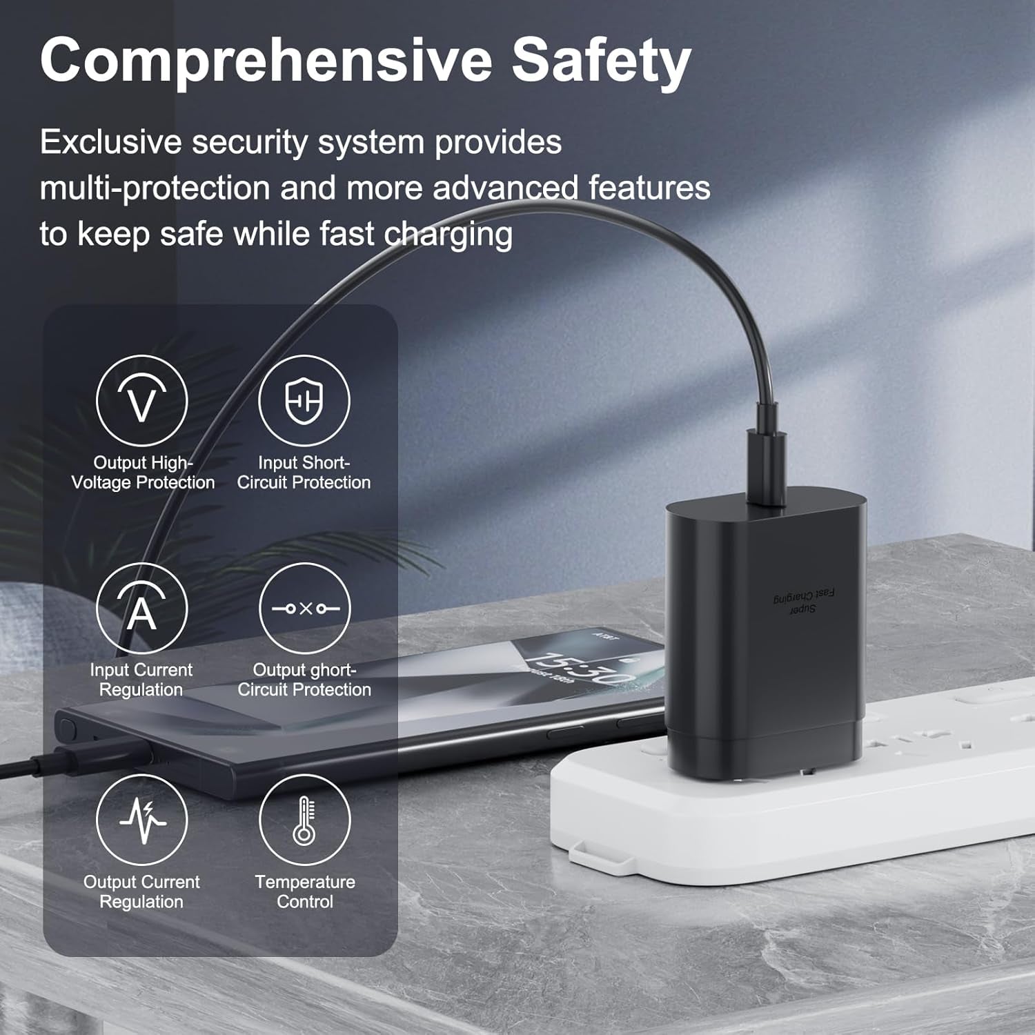 Samsung USB-C Super Fast Charging Power Adapter,25W PD Charger Block for Samsung Galaxy S23 Ultra/S23/S23+/S22/S22 Ultra/S22+/Note 20/S20/S21/S10, Galaxy Tab S7/S8(2 Pack)