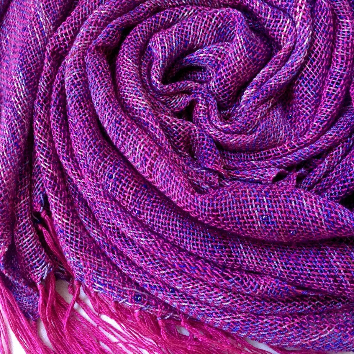 Celestial Silk Beaded Shawl Weaving Pattern