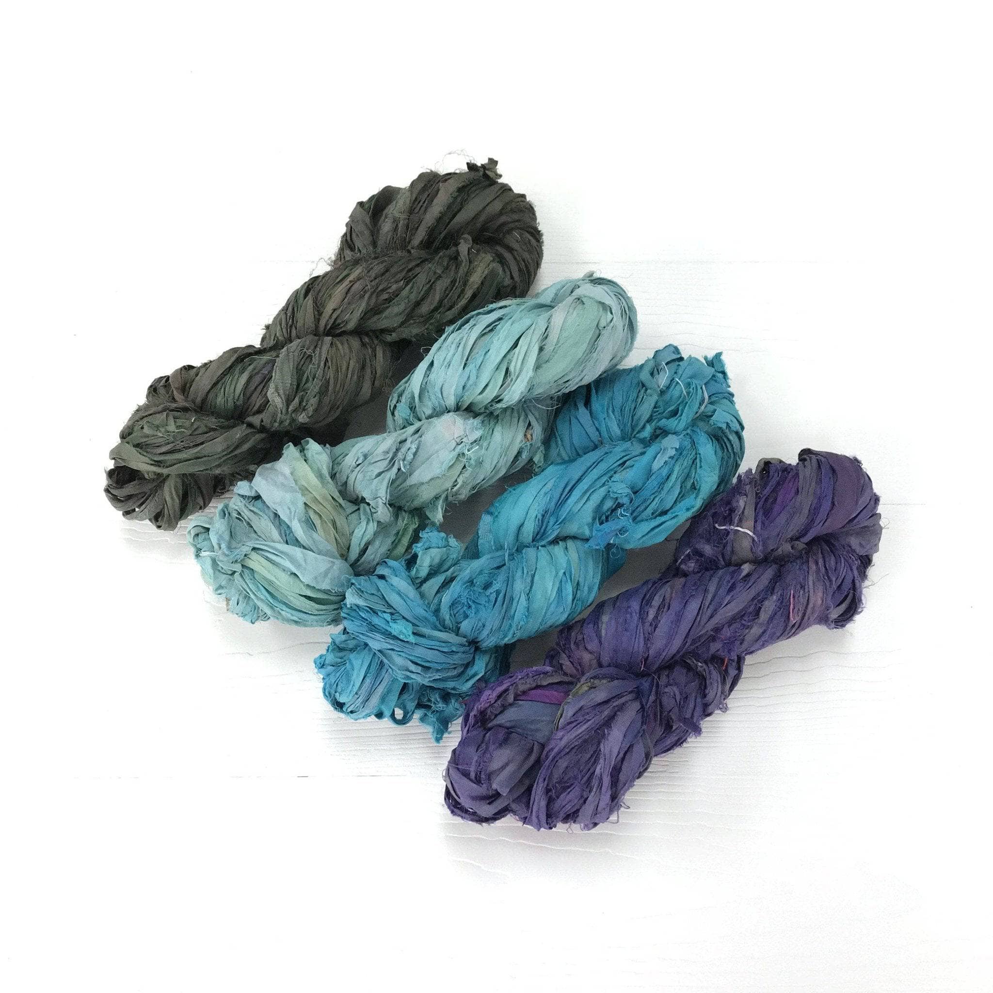 Chi Rainbow Ribbon Jacket - Crochet Kit