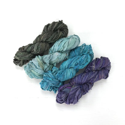 Chi Rainbow Ribbon Jacket - Crochet Kit