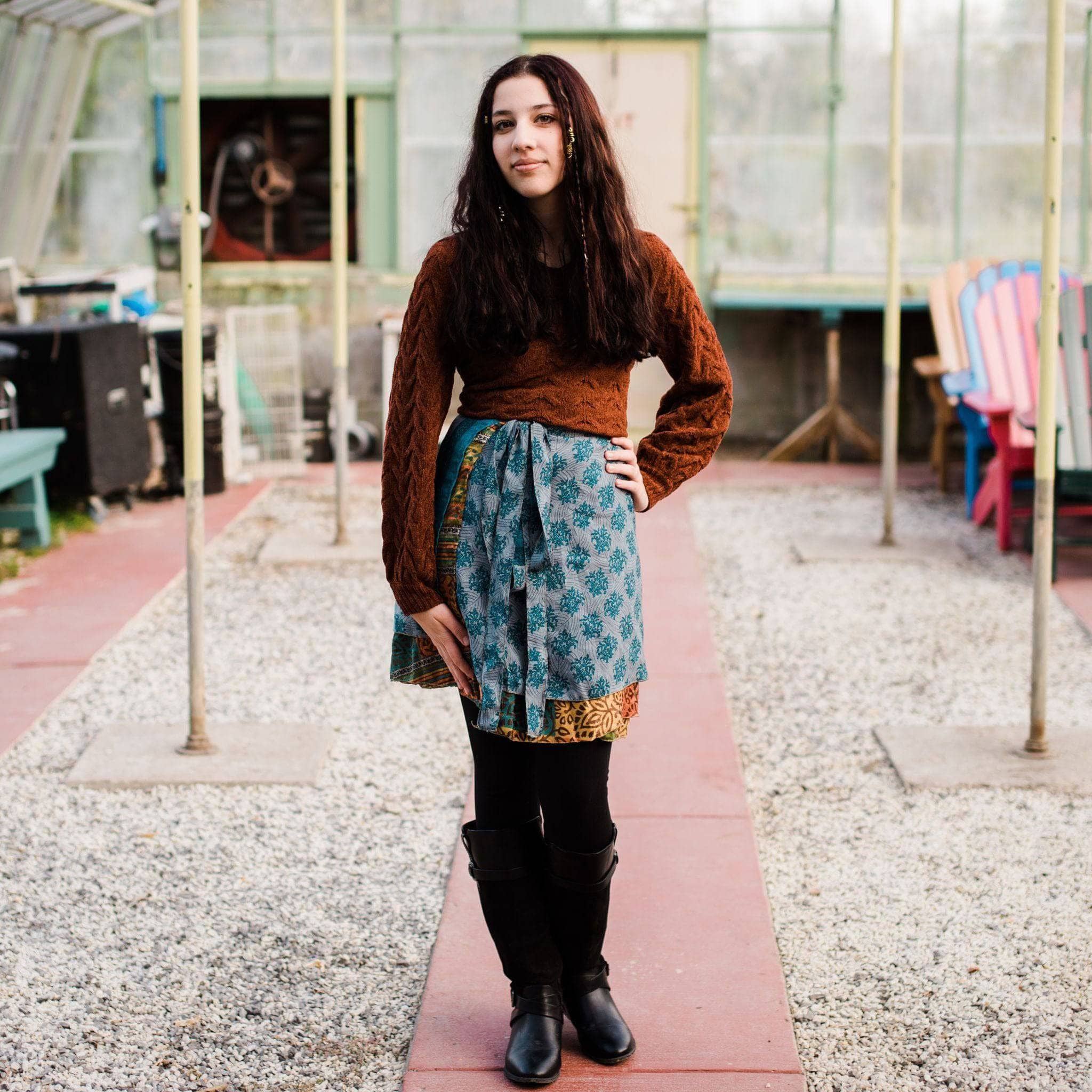 Made With Love: The Original Sari Wrap Skirt