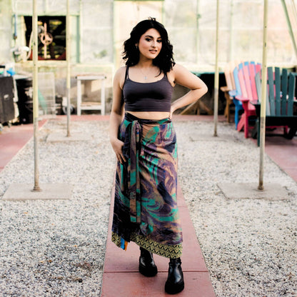 Made With Love: The Original Sari Wrap Skirt