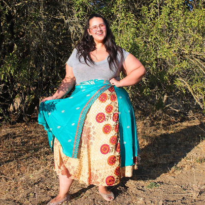 Made With Love: The Original Sari Wrap Skirt