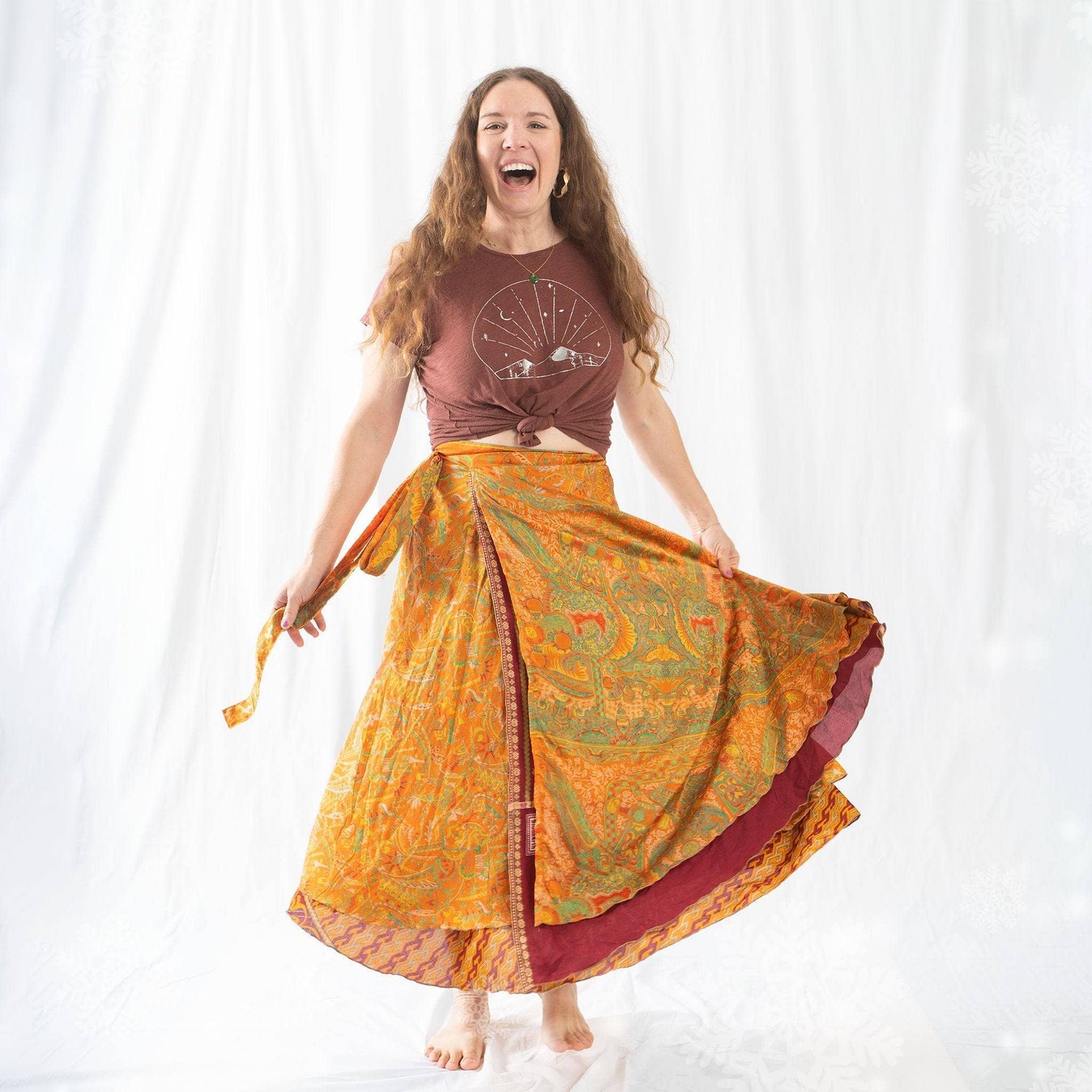 Made With Love: The Original Sari Wrap Skirt