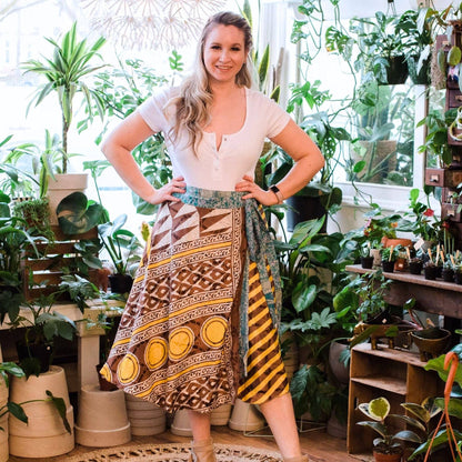 Made With Love: The Original Sari Wrap Skirt