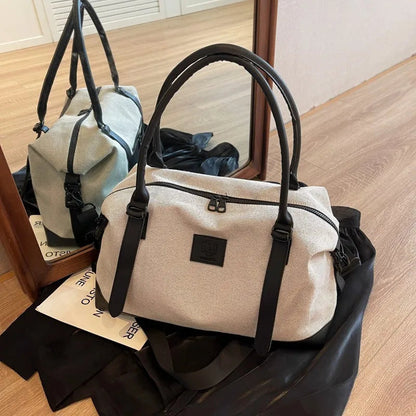 Contrast Travel Bag