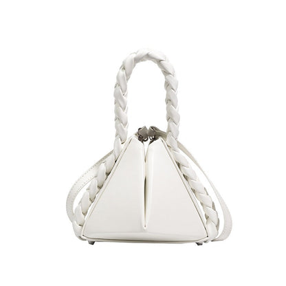Creative Fried Dough Twists Handheld Geometric Fashion Personalized Bag Women&