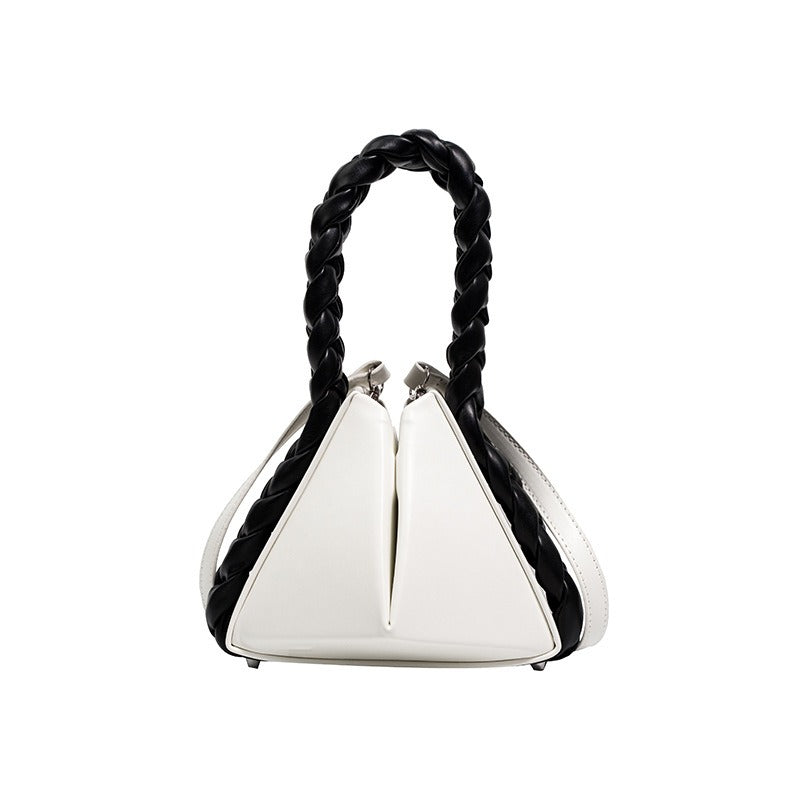 Creative Fried Dough Twists Handheld Geometric Fashion Personalized Bag Women&