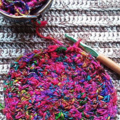 Darn Good Catchall Basket Crochet Kit