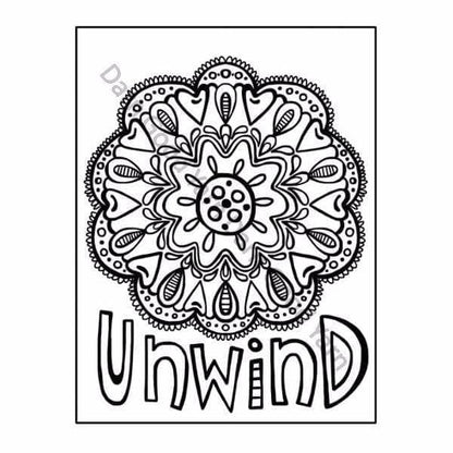 Darn Good Yarn Relaxation Coloring Book