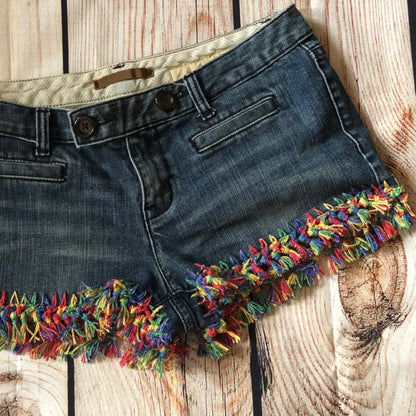 DIY Upcycled Fringe Short Kit