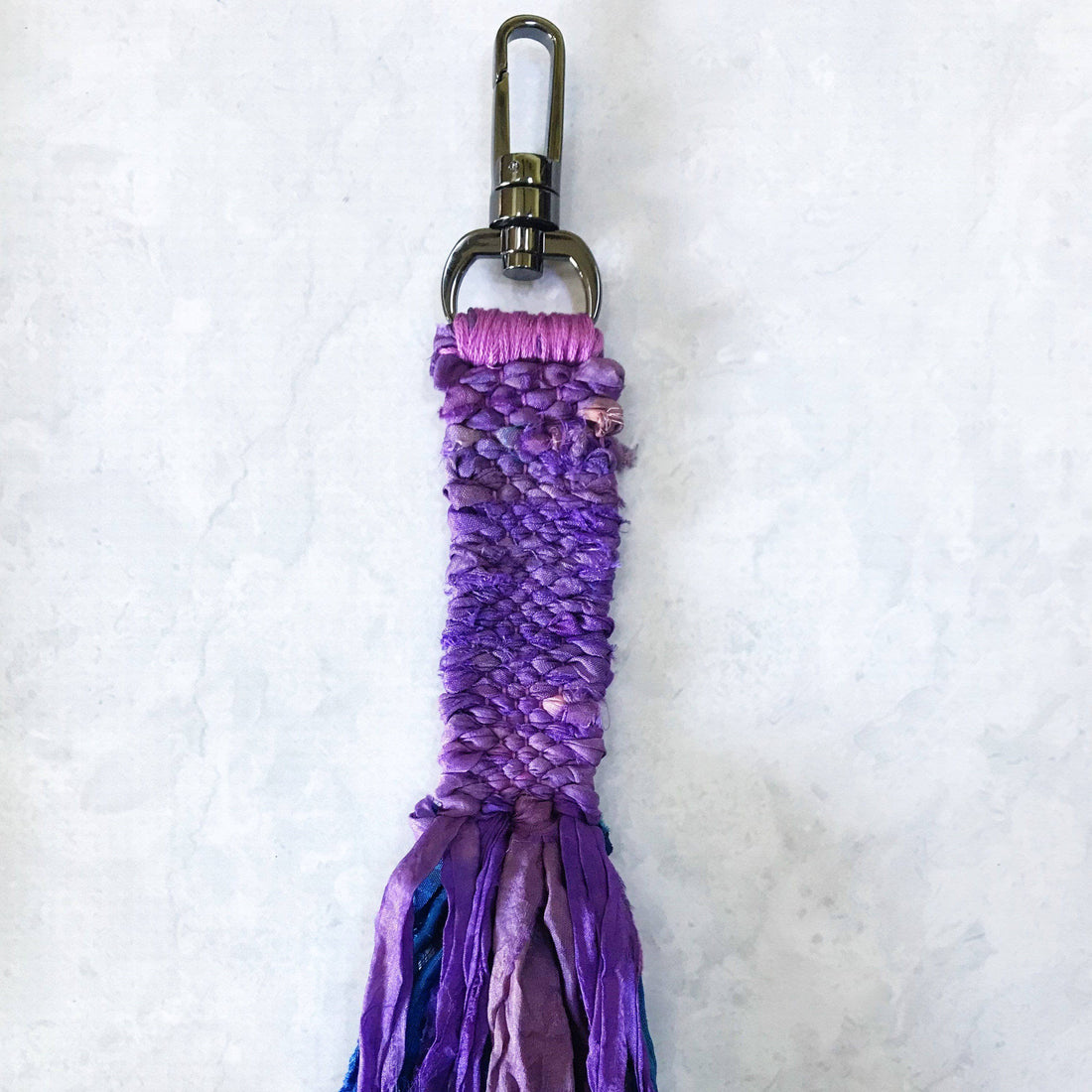 DIY Woven Ribbon Keychain Kit