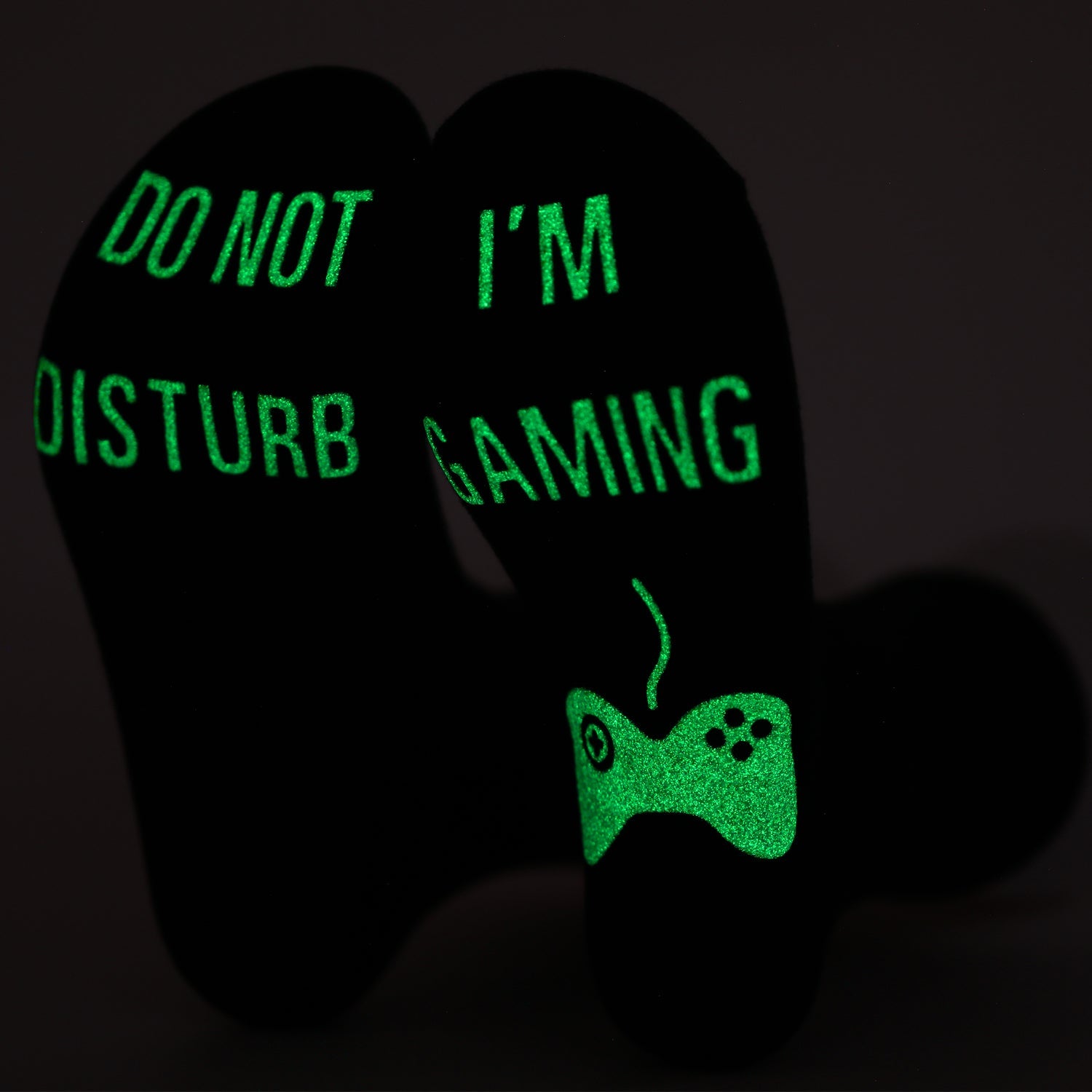 DO NOT DISTURB Short Socks Glue Letter Printing Socks Men&