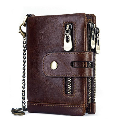 European and American first-layer kraft card bag men&