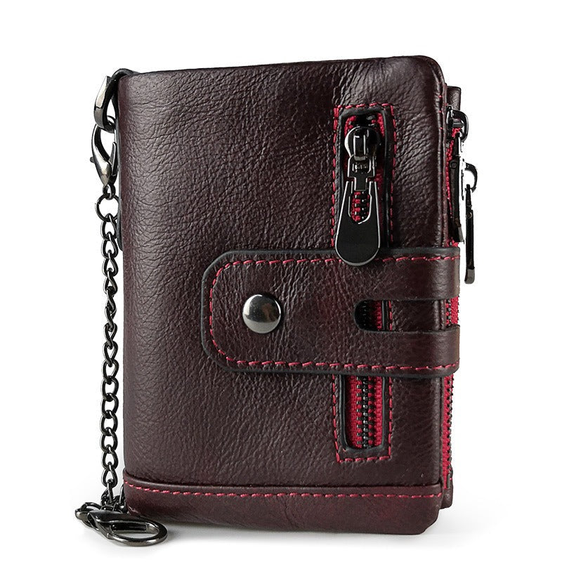 European and American first-layer kraft card bag men&