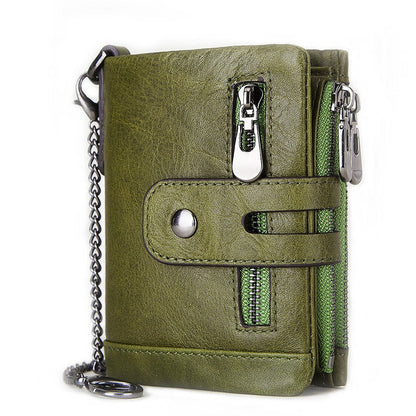 European and American first-layer kraft card bag men&