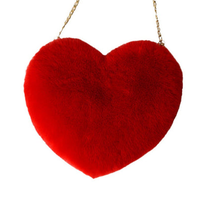 Fashion love heart bag peach heart bag women&