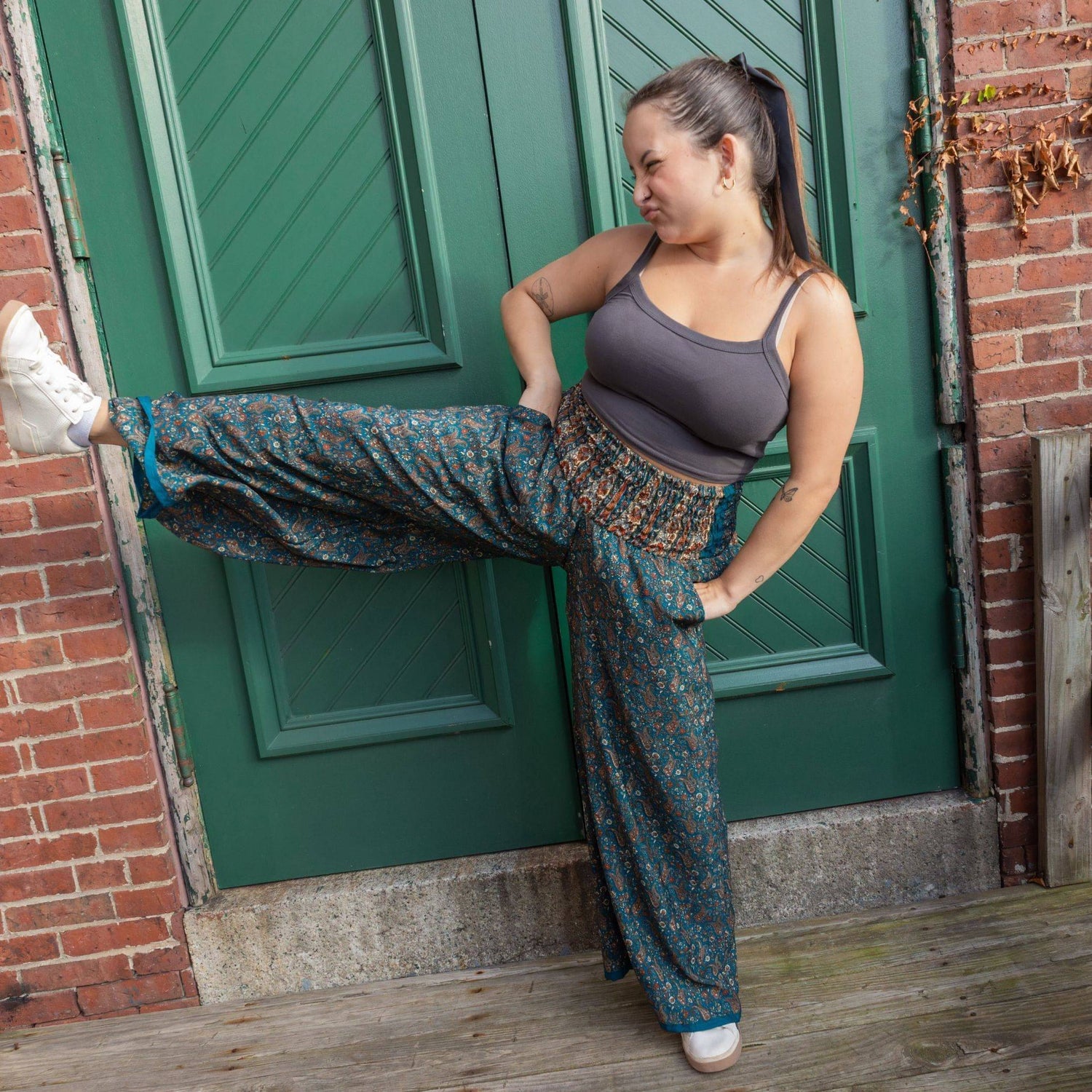 Free Spirit Wide-Leg Palazzo Pants