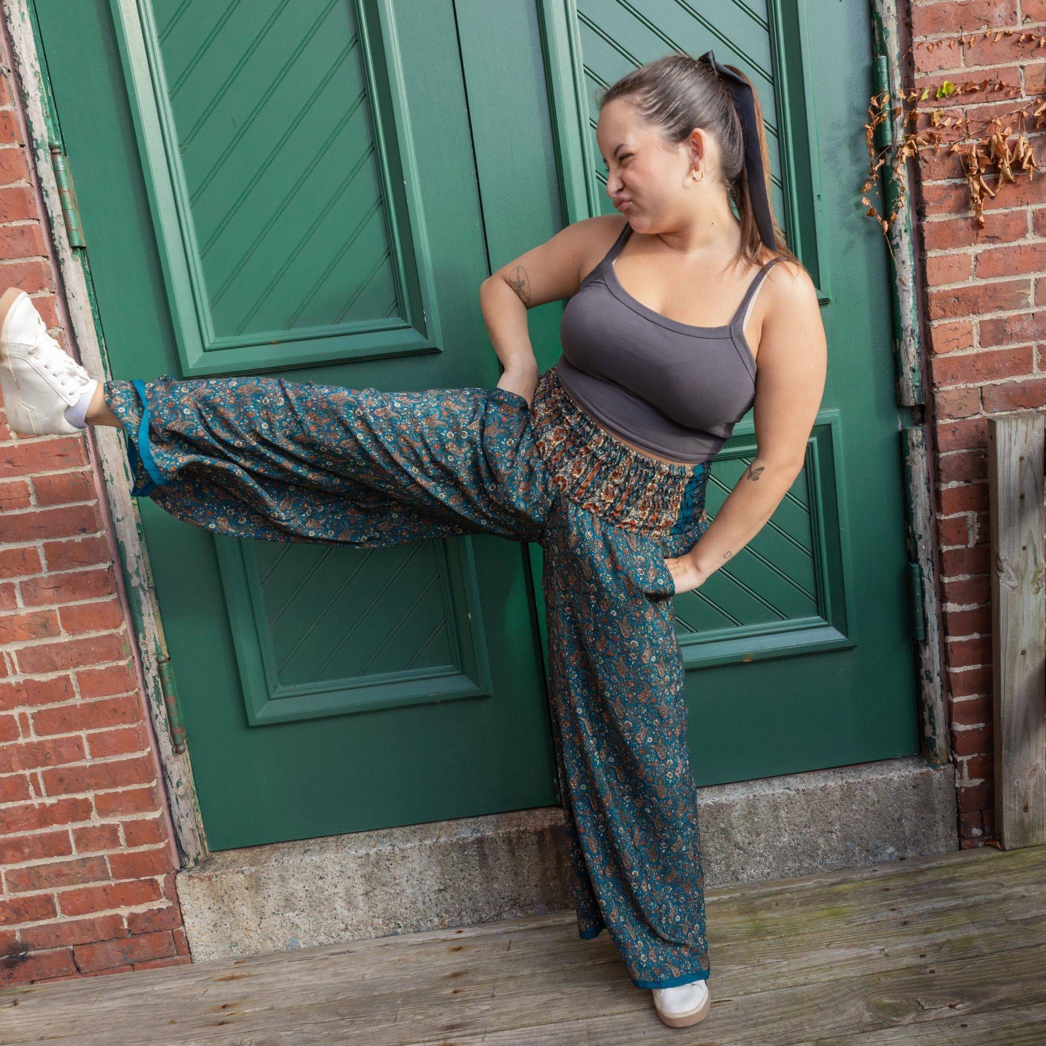Free Spirit Wide-Leg Palazzo Pants