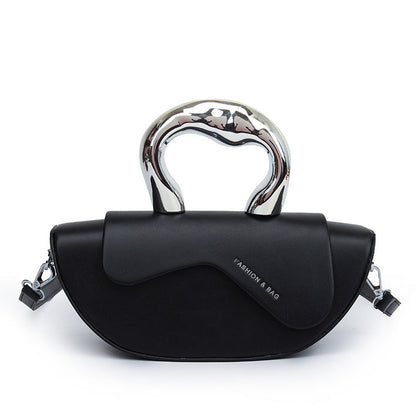French niche commuting letter armpit bag, women&